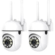 BoyKeep 2 Pack Wireless 1080P Security Cameras With Color Night Vision - stepyours.com
