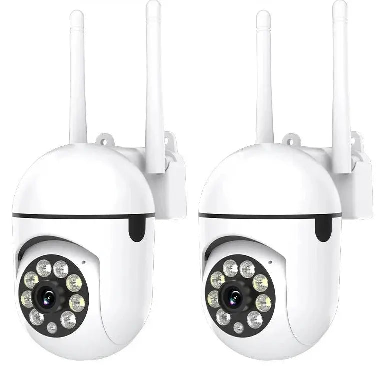 BoyKeep 2 Pack Wireless 1080P Security Cameras With Color Night Vision - stepyours.com