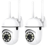 BoyKeep 2 Pack Wireless 1080P Security Cameras With Color Night Vision - stepyours.com