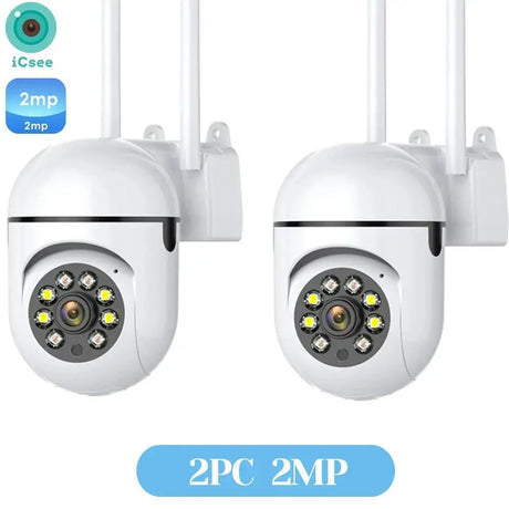 Smart 4MP Wireless Outdoor PTZ Camera With AI Auto Tracking Night Vision - stepyours.com