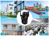 KERUI Outdoor Waterproof Solar Camera 6MP Dual Lens With 4G SIM And WiFi - stepyours.com