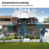 Fuers 8MP 4K Outdoor IP Camera - Auto Tracking And AI Human Detection Tuya Smart - stepyours.com