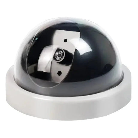 Dummy Security Camera Red LED Light For Home Safety