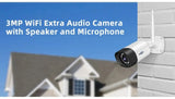 Hiseeu 3/5/8MP Wireless IP Camera - Waterproof 1080P WiFi Bullet for CCTV Kits - stepyours.com
