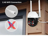 Fuers 8MP 4K Outdoor IP Camera - Auto Tracking And AI Human Detection Tuya Smart - stepyours.com