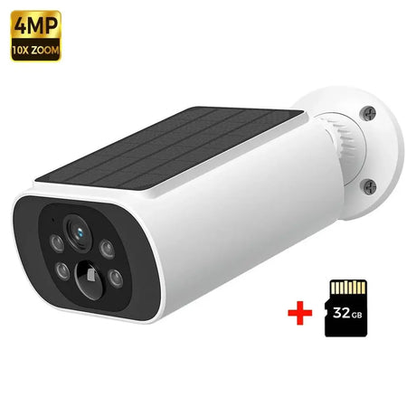 Alevio 2.5K Outdoor Solar Camera Wireless AI Security With Night Vision Hooks - stepyours.com