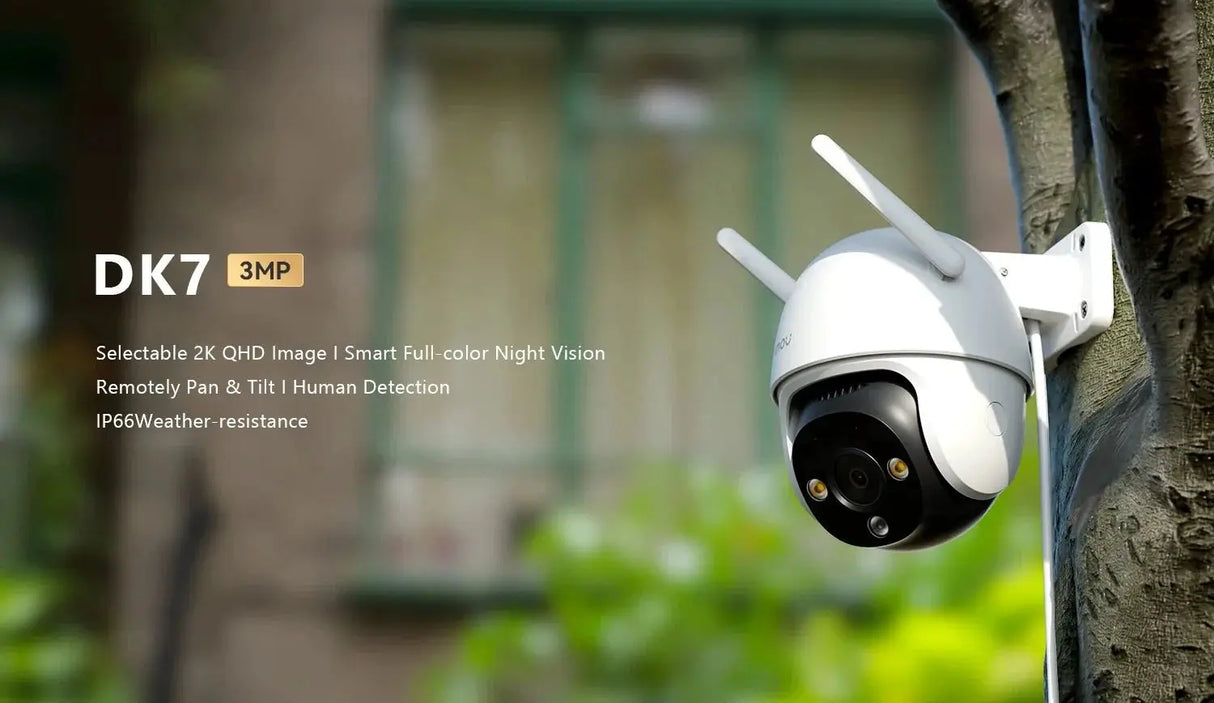 IMOU Cruiser SE Plus Outdoor WiFi Camera AI Human Detection Night Vision - stepyours.com