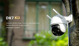 IMOU DK7 3MP Outdoor WiFi Camera With Color Night Vision Smart AI Detection - stepyours.com