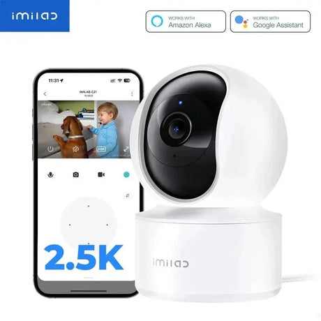 IMILAB C22 Indoor Baby Monitor AI Detection 360 PTZ Night Vision Xiaomi Home App - stepyours.com