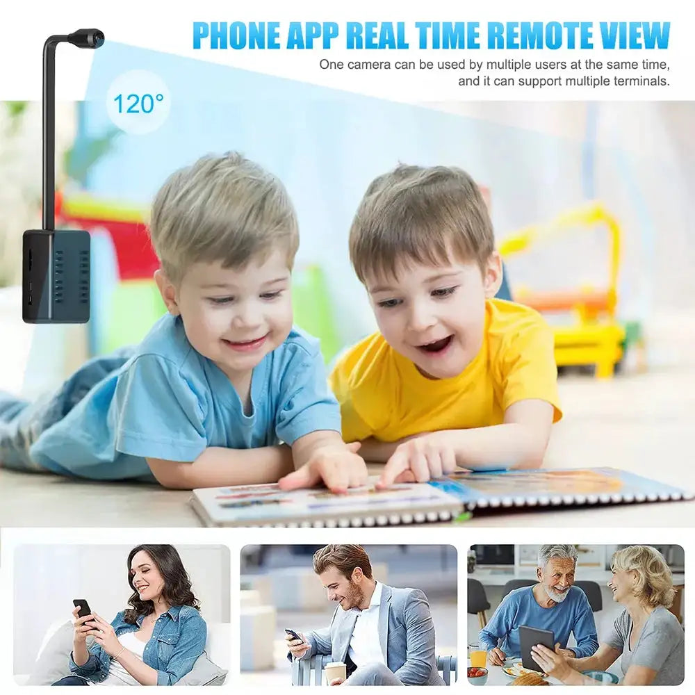 1080P HD Mini Camera Video Recorder WiFi Wireless Camera Motion Detection Security Surveillance Camcorder Support Remote View