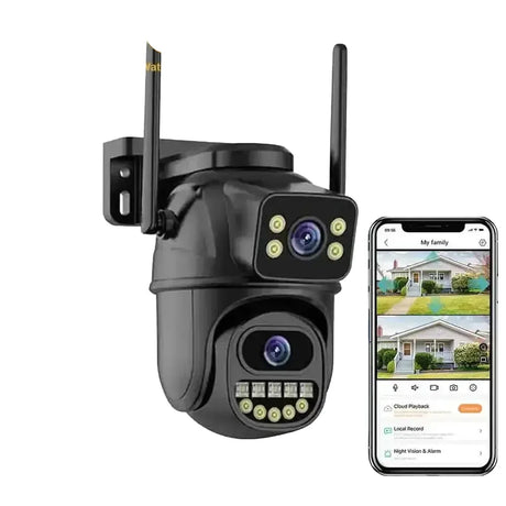 BELIA 4K 8MP WiFi Surveillance Camera With Dual Lens - ESCAPION