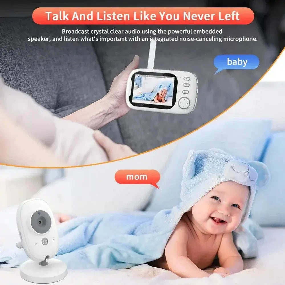 Cdycam Baby Monitor With Night Vision And Temp Control