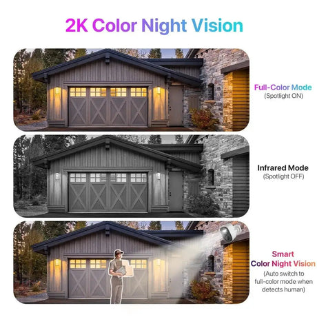 Vstarcam CB54 TZ 2K Solar Wireless Battery Security Camera With PIR Motion Alarm - stepyours.com