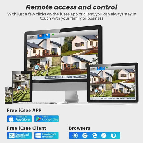 Smart 4MP Wireless Outdoor PTZ Camera With AI Auto Tracking Night Vision - stepyours.com