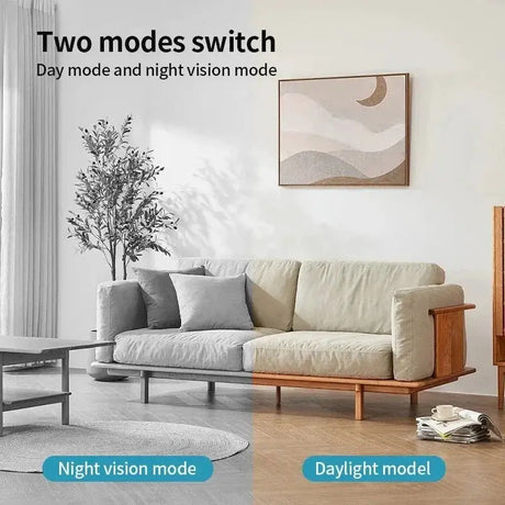 WIFI Tuya Indoor 5MP Camera - 360 Degree PTZ With 4x Zoom And Two Way Audio - stepyours.com