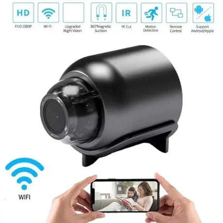 Wireless Mini Security Camera With Night Vision And Audio