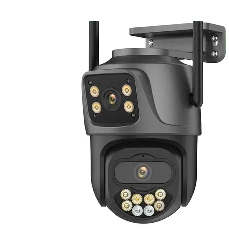 Advanced Outdoor AI Dual Lens PTZ Security Camera 4K