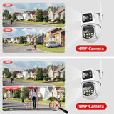 Outdoor Wifi Surveillance Camera With AI Auto Tracking