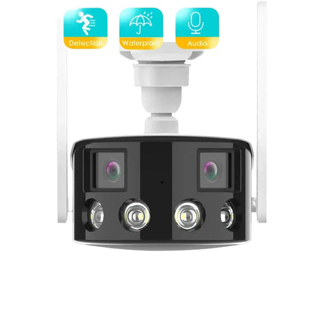 Besder 8MP 4K Dual Lens WiFi IP Camera AI Human Detection Outdoor Security - stepyours.com