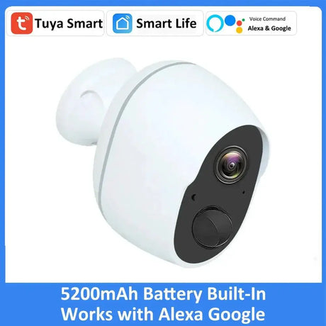 Solar Powered Outdoor WiFi Surveillance Camera for Home