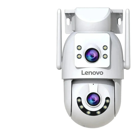 Lenovo 4K Outdoor WiFi Surveillance Camera Dual Lens PTZ IP - ESCAPION