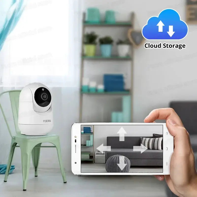 Fuers 5MP WiFi Camera Tuya Smart Home Security Monitor - ESCAPION
