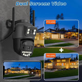 BESDER O - Kam Pro Dual - Lens 10MP - 8MP PTZ Outdoor WiFi Security Camera AI Detection - stepyours.com