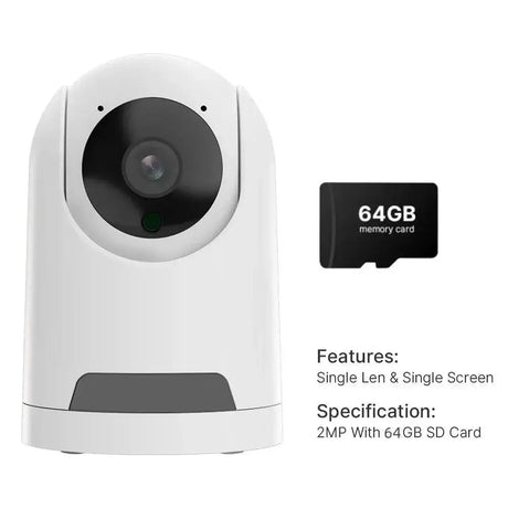 2K 4MP WiFi PTZ Security Camera With AI Tracking Features