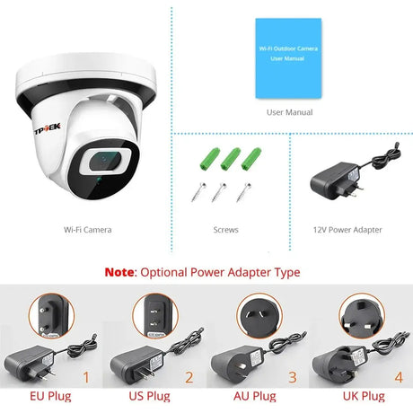 4MP Indoor WiFi Security Camera With Motion Detection CamHi - stepyours.com