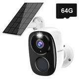 Solar Wireless Outdoor Camera With AI Motion Detection
