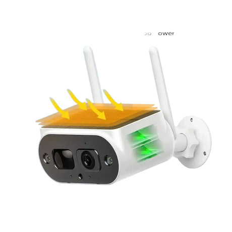 Solar Powered Outdoor Security Camera Advanced Surveillance