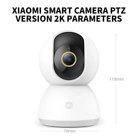Xiaomi 360 Degree Mi PTZ 2K Security Camera AI Detection Indoor Night Vision by stepyours.com
