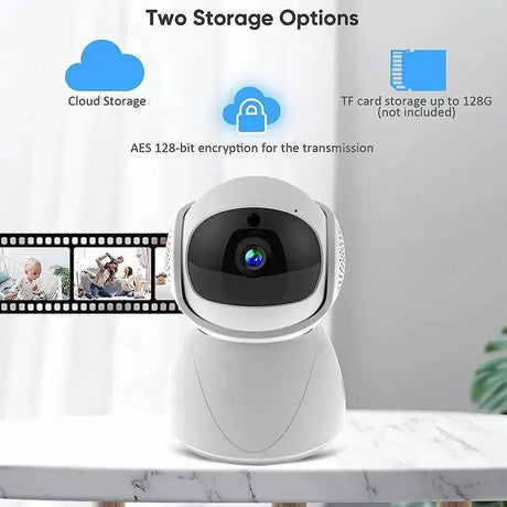 1080P WiFi PTZ Security Camera With Night Vision Features