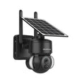 SHIWOJIA Mini Solar Camera 4G Wifi PTZ 3MP 4X Zoom - ESCAPION