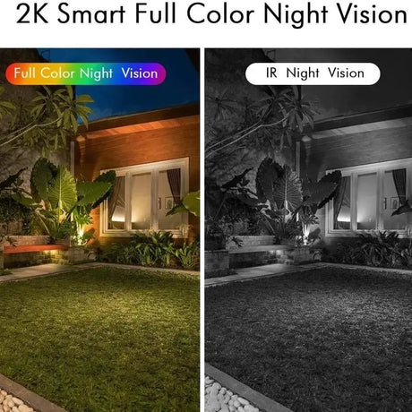 NOCCLILI Wireless Outdoor Security Camera - 2K Battery Powered WiFi Motion Siren - stepyours.com