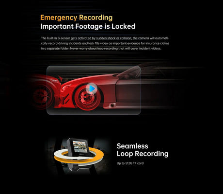 DDPAI Z40 Dash Cam Sony IMX335 1944P HD Video GPS WiFi 360 Rotation - stepyours.com