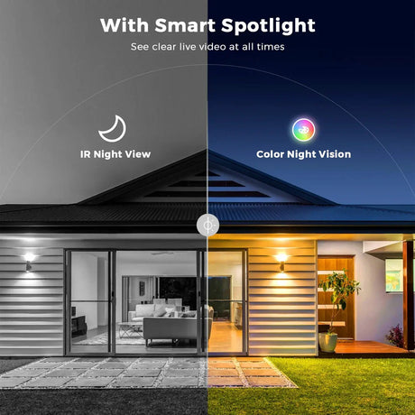 5MP HD WiFi Indoor Security Camera Featuring Night Vision and Two Way Audio - stepyours.com