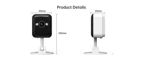 1080P WiFi IP Camera Outdoor Waterproof 2MP Baby Monitor Motion Alerts - stepyours.com