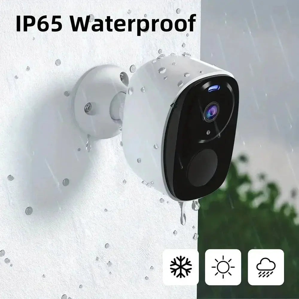 Solar Wireless Outdoor Camera With AI Motion Detection