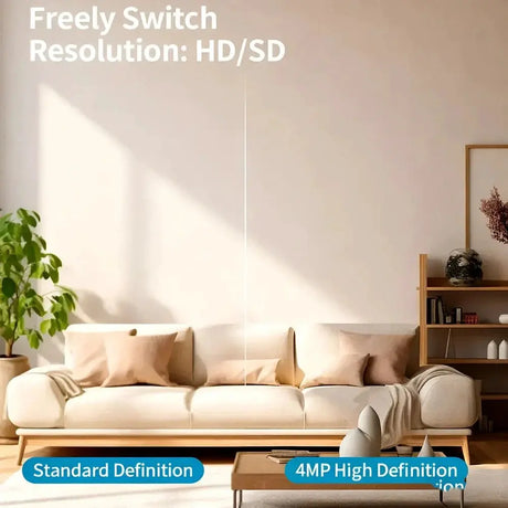 WIFI Tuya Indoor 5MP Camera - 360 Degree PTZ With 4x Zoom And Two Way Audio - stepyours.com