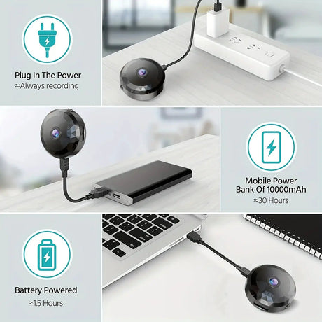 Wireless Mini WiFi Security Camera Night Vision Motion Detection And App Control by stepyours.com
