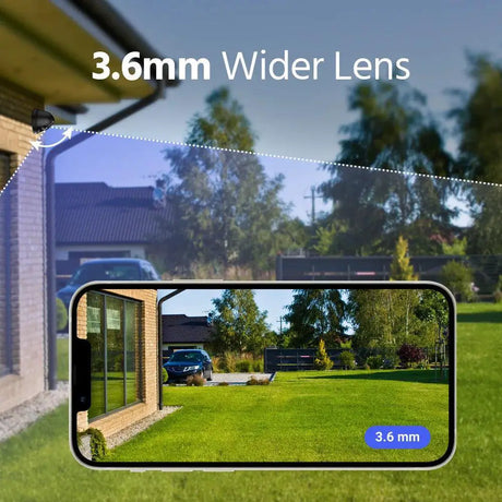 Annke 1080P HD TVI Outdoor Dome CCTV Surveillance Camera