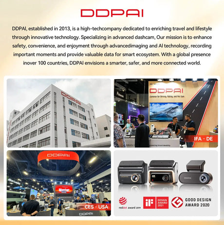 DDPAI Z40 Dash Cam Sony IMX335 1944P HD Video GPS WiFi 360 Rotation - stepyours.com