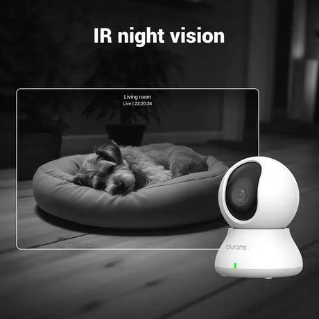 BoyKeep Baby Monitor Camera 2K HD Motion Detection And Two Way Audio 360 View - stepyours.com