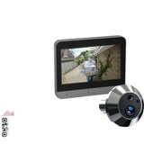 Yuezhe 3MP icam365 Peephole Doorbell Camera Wifi 4.3 Inch Digital Video Door Bell Security Smart Home Night PIR Wireless Bell by stepyours.com