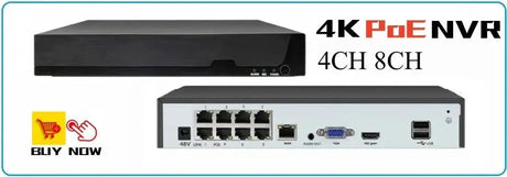 XM 5MP AI IP Camera PoE CCTV Outdoor Security Waterproof NVR System Xmeyepro - stepyours.com