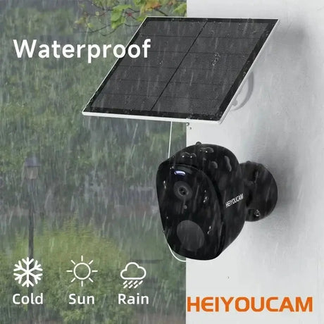NOCCLILI Wireless Outdoor Security Camera - 2K Battery Powered WiFi Motion Siren - stepyours.com