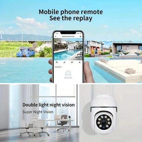 BoyKeep 2 Pack Wireless 1080P Security Cameras With Color Night Vision - stepyours.com