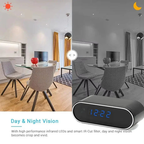 1080P FHD remote viewing camera supports WiFi 2.4G motion detection, infrared night vision, home wireless Mini Camera by stepyours.com