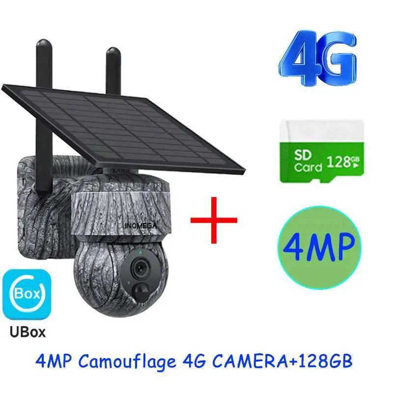 INQMEGA Solar Wireless Camera Eco Friendly Security Solution